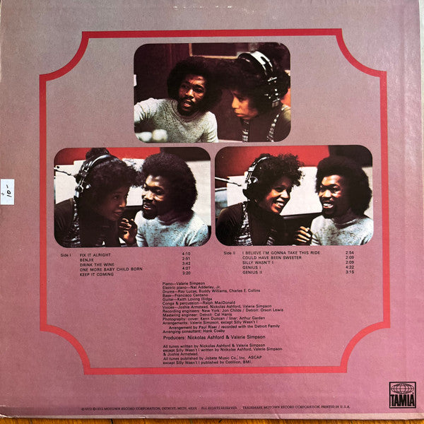 Valerie Simpson : Valerie Simpson (LP, Album)