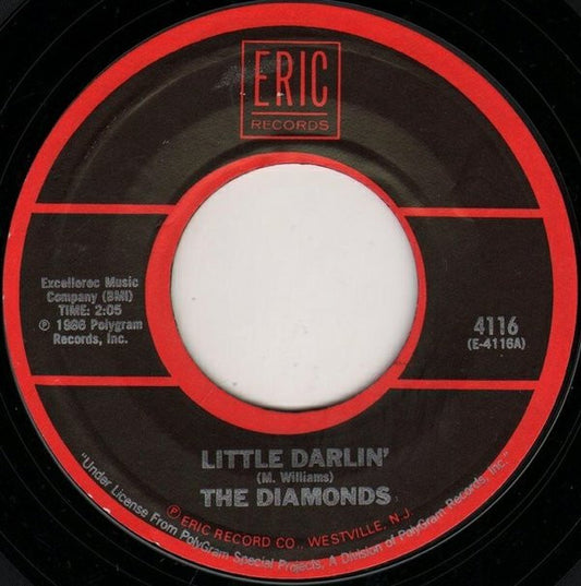 The Diamonds : Little Darlin' / The Stroll (7", Single, RE)