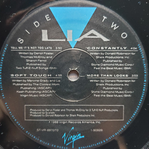 Lia* : Lia (LP, Album)