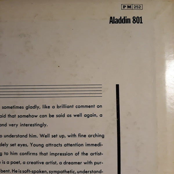 Lester Young : And His Tenor Sax. Vol.1 (LP, Comp, Mono, RE)