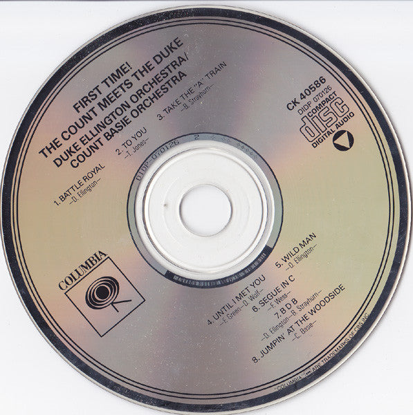 Duke Ellington And Count Basie : First Time! The Count Meets The Duke (CD, Album, RE, RM)