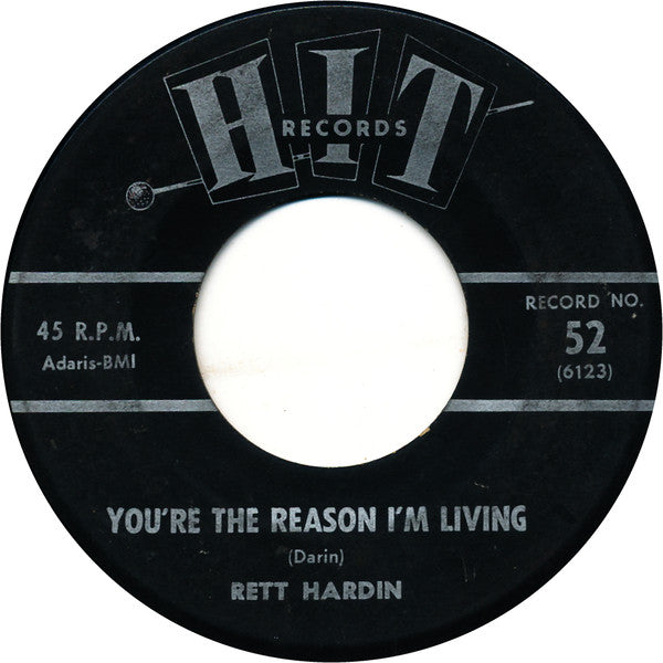 Larry Dexter / Rett Hardin : Ruby Baby / You're The Reason I'm Living (7")