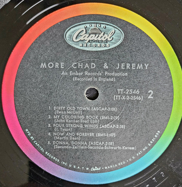 Chad & Jeremy : More Chad & Jeremy (LP, Comp, Mono, Scr)