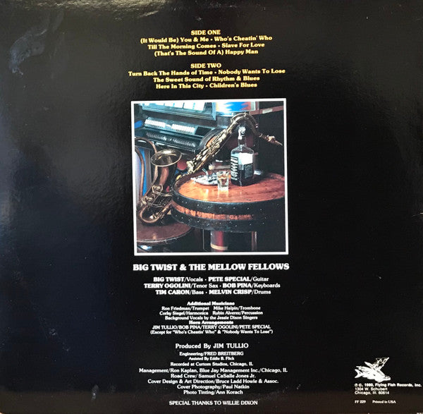 Big Twist & The Mellow Fellows* : Big Twist & The Mellow Fellows (LP, Album)