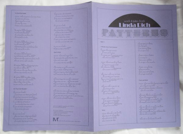 Linda Rich : Patterns (LP, Album)