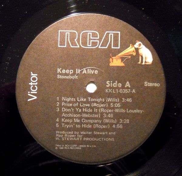 Stonebolt : Keep It Alive (LP, Album)
