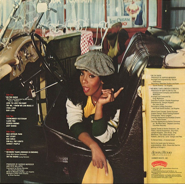 Donna Summer : On The Radio - Greatest Hits Volumes I & II (2xLP, Comp, P/Mixed, 73 )