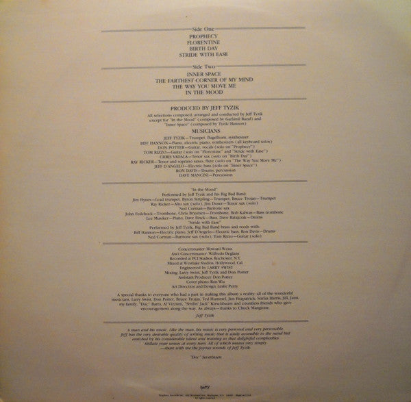 Jeff Tyzik : Prophecy (LP, Album)