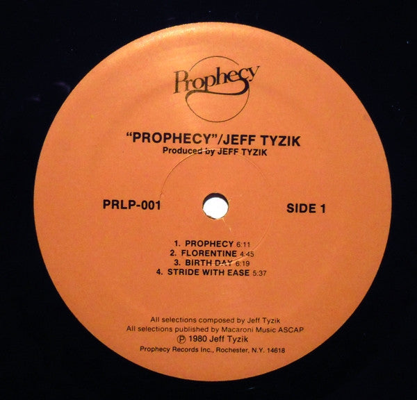 Jeff Tyzik : Prophecy (LP, Album)