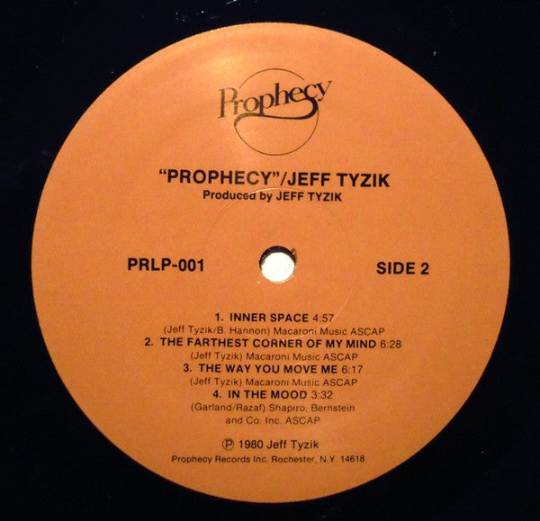 Jeff Tyzik : Prophecy (LP, Album)