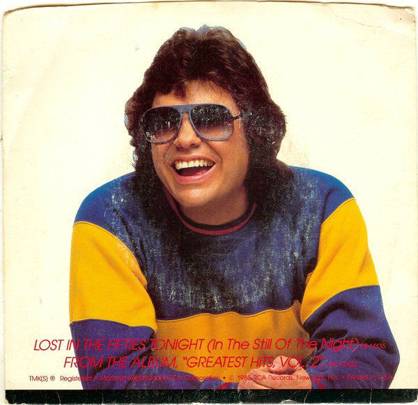 Ronnie Milsap : Lost In The Fifties Tonight (In The Still Of The Night) (7", Styrene, Ind)