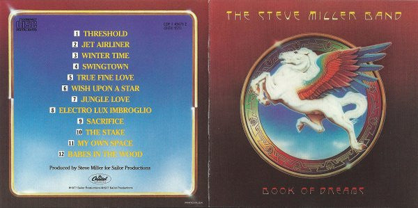 The Steve Miller Band* : Book Of Dreams (CD, Album, RE)