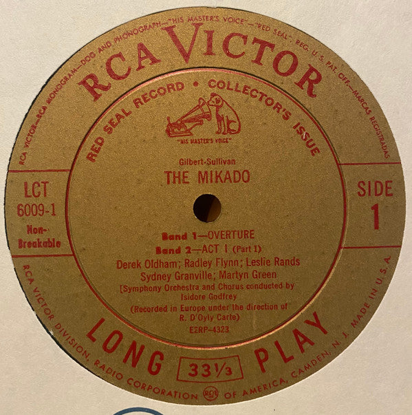 D'Oyly Carte Opera Company Under The Direction Of Rupert D'Oyly Carte Symphony Orchestra & Chorus Conducted By Isidore Godfrey : The Mikado (Box + 2xLP)