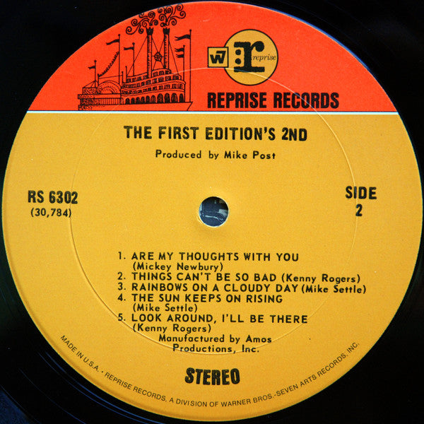 The First Edition* : The First Edition's 2nd (LP, Album, Pit)