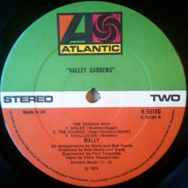 Wally (3) : Valley Gardens (LP, Album)