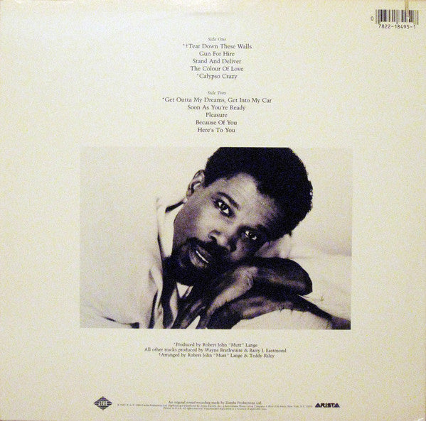 Billy Ocean : Tear Down These Walls (LP, Album, Hau)