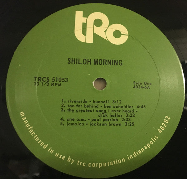Shiloh Morning : Shiloh Morning (LP)