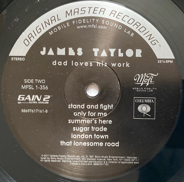 James Taylor (2) : Dad Loves His Work (LP, Album, Ltd, Num, RE, RM, S/Edition, Gat)