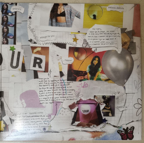 Olivia Rodrigo : Sour (LP, Album, Ltd, RE, Blu)