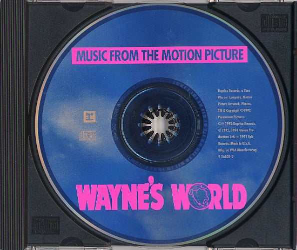 Various : Music From The Motion Picture Wayne's World (CD, Comp)