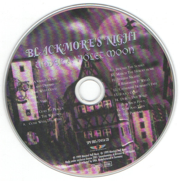 Blackmore's Night : Under A Violet Moon (CD, Album, RE)