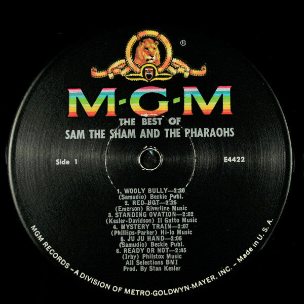 Sam The Sham & The Pharaohs : The Best Of Sam The Sham And The Pharaohs (LP, Comp, Mono, MGM)