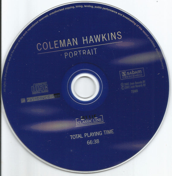 Coleman Hawkins : Portrait (CD, Comp)