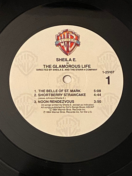 Sheila E. : In The Glamorous Life (LP, Album, All)