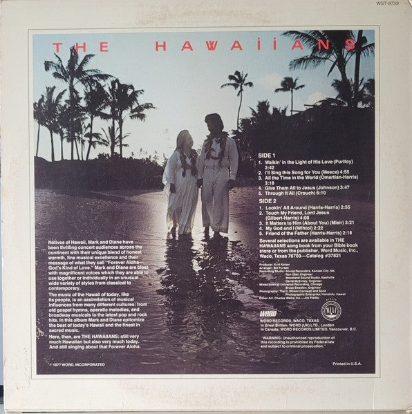 The Hawaiians (3) : I'll Sing This Song For You (LP, Album)