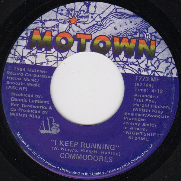 Commodores : Nightshift (7", Single)