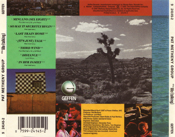 Pat Metheny Group : Still Life (Talking) (CD, Album)