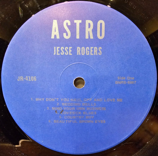 Jesse Rogers : Yesterday's Winner, Is A Loser Today (LP, Album, Comp)