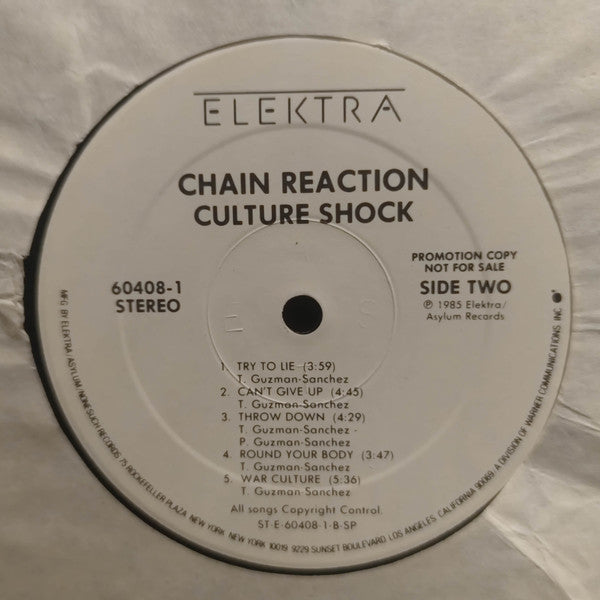Chain Reaction (20) : Culture Shock (LP, Album, Promo, SP )
