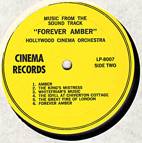 The Hollywood Cinema Orchestra : Duel In The Sun And Forever Amber (LP, Album)