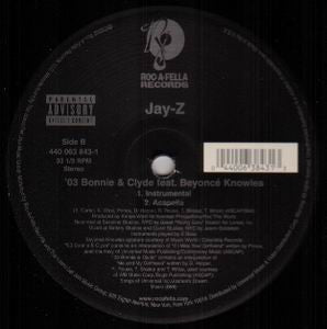 Jay-Z Feat. Beyoncé Knowles : '03 Bonnie & Clyde (12")