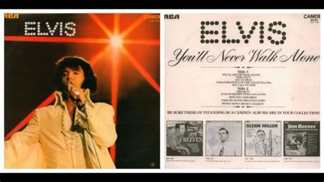 Elvis Presley : You'll Never Walk Alone (LP, Album, Mono)