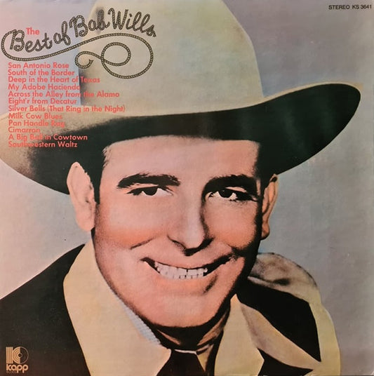 Bob Wills : The Best Of Bob Wills (LP, Comp, Pin)