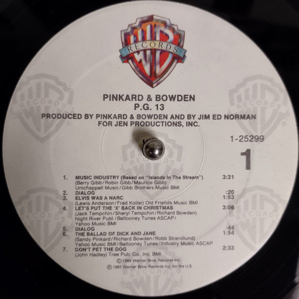 Pinkard & Bowden : PG-13 (LP, Album, SRC)