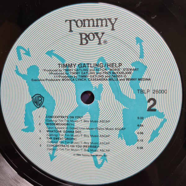 Timmy Gatling : Help (LP, Album)
