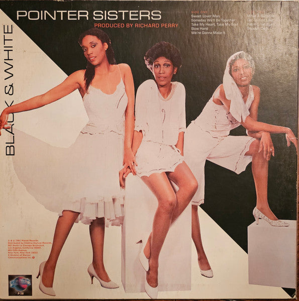 Pointer Sisters : Black & White (LP, Album, Promo, Spe)