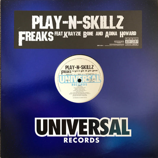 Play-N-Skillz Featuring Krayzie Bone And Adina Howard : Freaks (12", Promo)