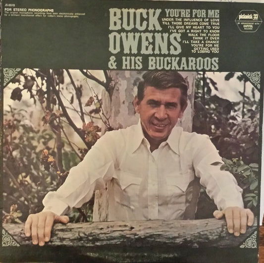 Buck Owens & His Buckaroos* : You're For Me (LP, Comp, RE)
