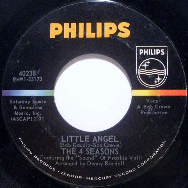 The 4 Seasons* : Big Man In Town (7", Single, Styrene, Ric)