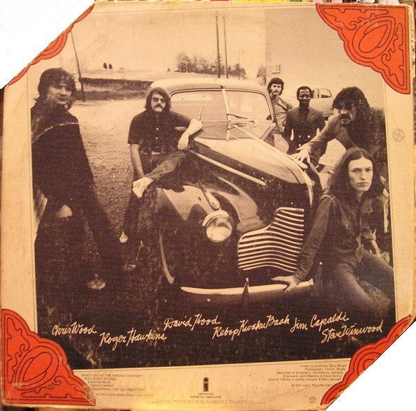 Traffic : Shoot Out At The Fantasy Factory (LP, Album, Jac)