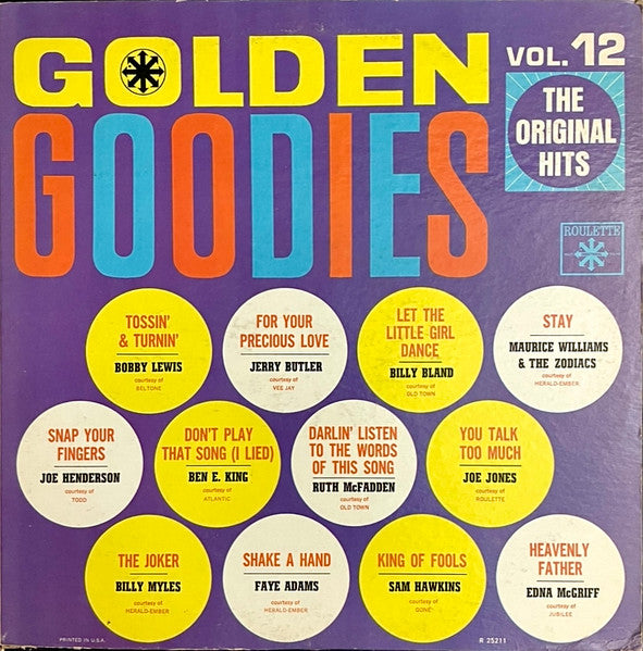 Various : Golden Goodies - Vol. 12 (LP, Comp, Mono)