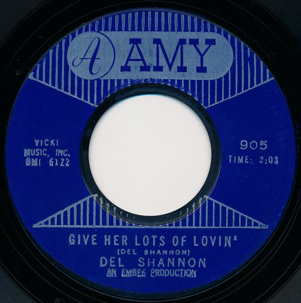 Del Shannon : Handy Man / Give Her Lots Of Lovin' (7", Single, Styrene)