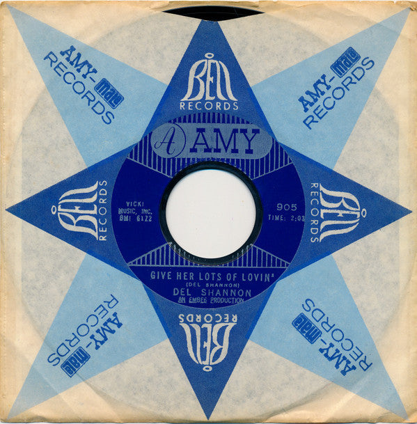 Del Shannon : Handy Man / Give Her Lots Of Lovin' (7", Single, Styrene)
