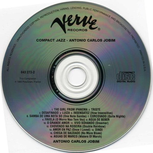 Antonio Carlos Jobim : Antonio Carlos Jobim (CD, Comp)