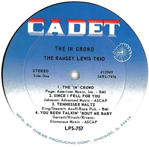 The Ramsey Lewis Trio : The In Crowd (LP, Album)