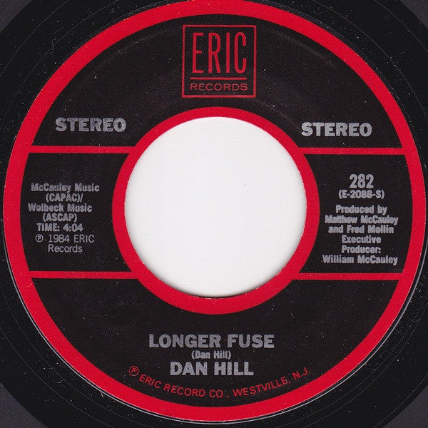 Dan Hill : Sometimes When We Touch (7", Single, RE)